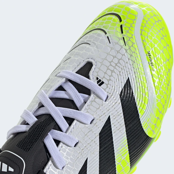 adidas Predator League MG cloud white/core black/lucid lemon (Junior)