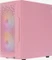 AeroCool Trinity Mini Pink, rosa, Lüfter LED Fixed RGB, Glasfenster Vorschaubild