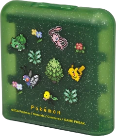 Hori 24 Spiele Kartenetui Pokemon Pixel green (Switch 2)