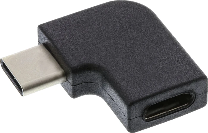 InLine USB-C 3.1 [Buchse] auf USB-C 3.1 [Stecker] Adapter 90° gewinkelt schwarz