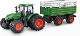Amewi Traktor mit Viehtransporter RTR grün