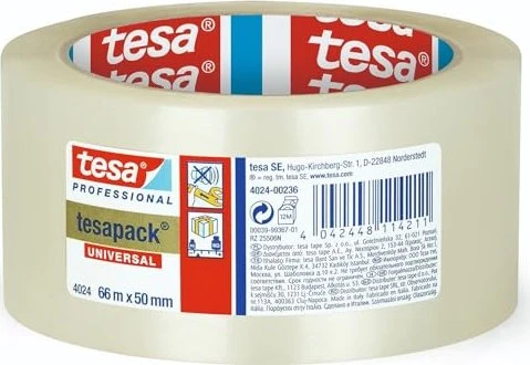 tesa tesapack Universal Klebeband transparent, 50mm/66m, 36 Stück