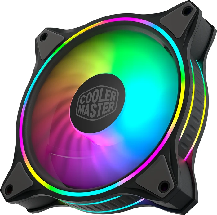 Cooler Master MasterFan MF120 Halo, LED-Steuerung, 120mm, 3er-Pack