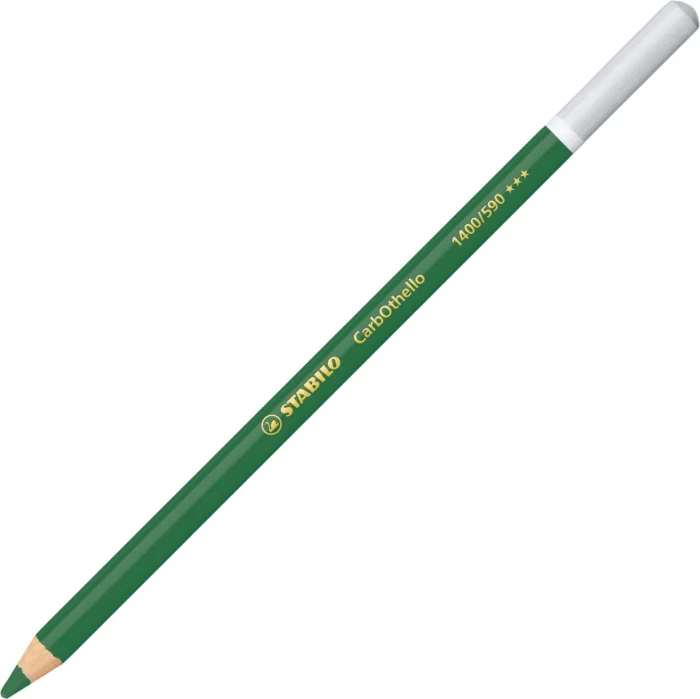 STABILO CarbOthello Kreidestift chromoxidgrün stumpf