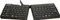 R-Go Goldtouch Travel GO2 QWERTY schwarz, Bluetooth, US Vorschaubild