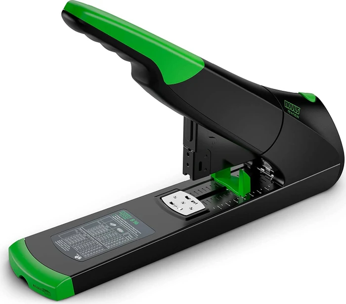 Novus B 56 re+new nachhaltiges Blockheftgerät, schwarz/grün