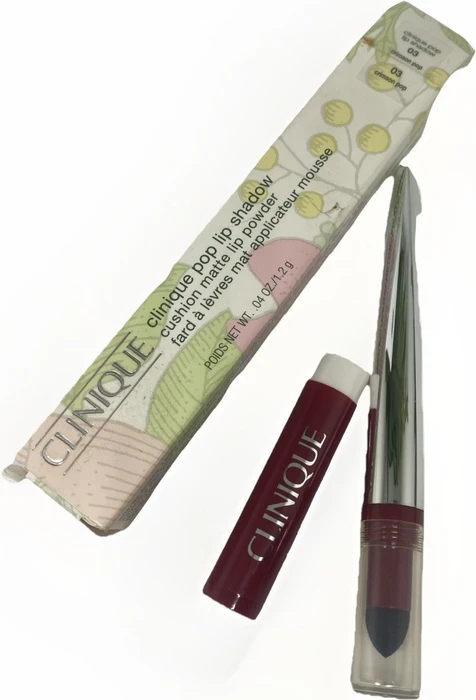 Clinique Pop Lip Shadow Cushion Matte Lip Powder Crimson Pop, 1.2g
