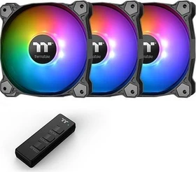 Thermaltake Pure 12 ARGB Sync Radiator TT Premium Edition, LED-Steuerung, 120mm, 3er-Pack