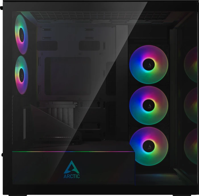 ARCTIC Xtender VG Mirror Black, Glasfenster