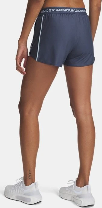 Under Armour Tech Play Up Hose kurz downpour gray/harbor blue (Damen)