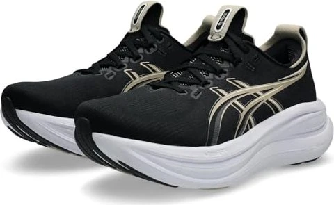 Asics Gel-Nimbus 28 black/feather grey (Damen)