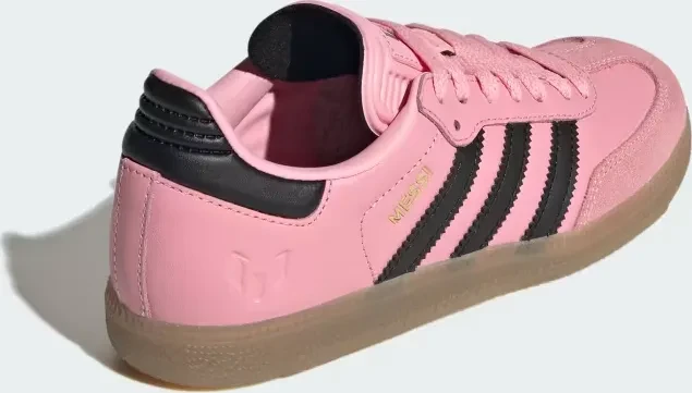 adidas Samba Messi light pink/core black/gum (Junior)