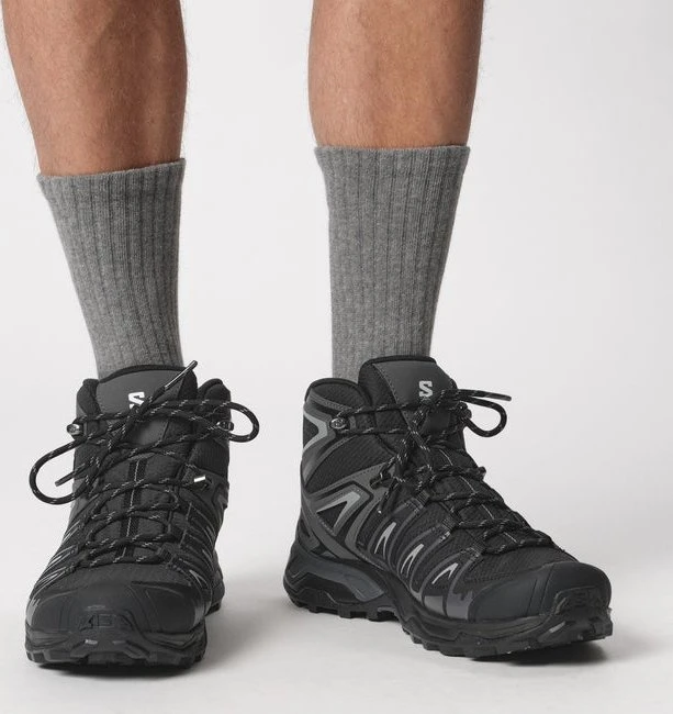 Salomon Exvantage Mid Waterproof black/magnet/sharkskin (Herren)