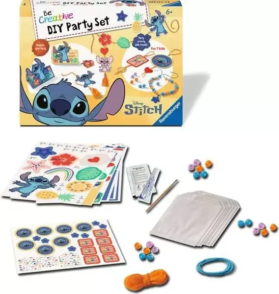Ravensburger Be Creative Maxi Disney Stitch - DIY Party Set