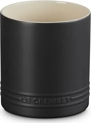 Le Creuset Signature Aufbewahrungsbehälter für Kochkellen schwarz matt