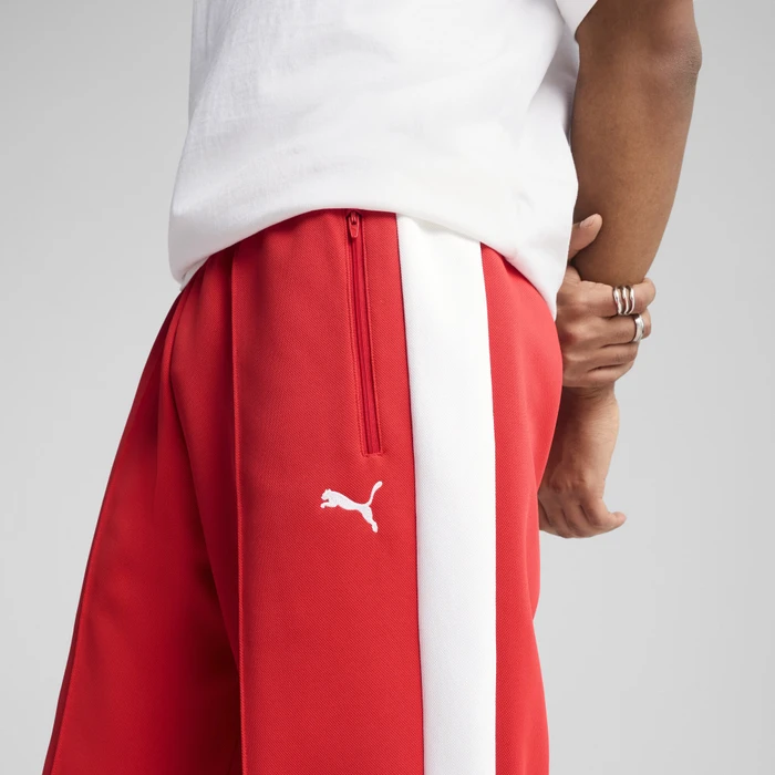 Puma T7 Always On Relaxed Trainingshose lang for all time red (Herren)