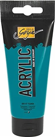 Kreul Solo Goya Acrylic Acrylfarbe, türkis, 100ml