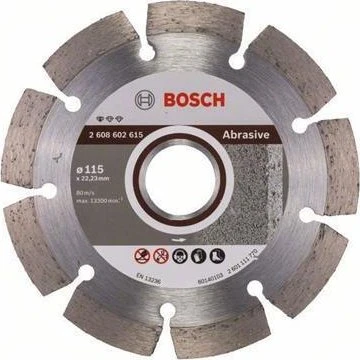 Bosch Professional Standard for Abrasive Diamanttrennscheibe, 115x1.6x22.23mm, 1 Stück