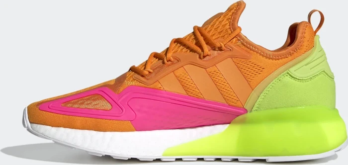 adidas ZX 2K Boost cloud white/bright orange/semi solar pink (Herren)