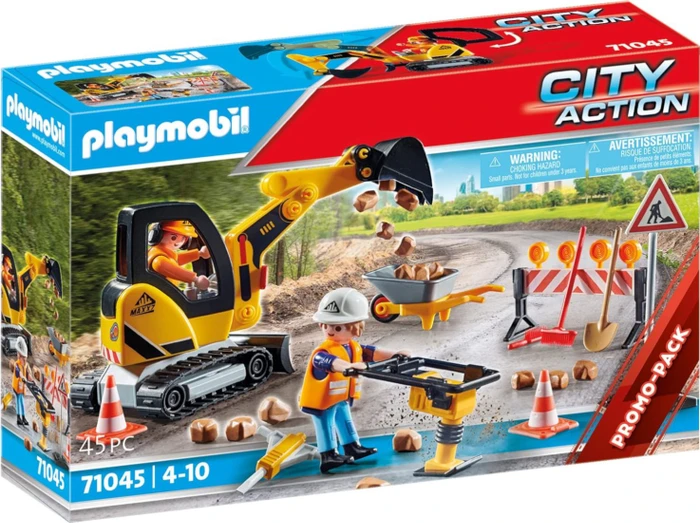 playmobil City Action Straßenbau