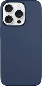 Epico Leather Pro Mag+ Case für Apple iPhone 16 Pro blau