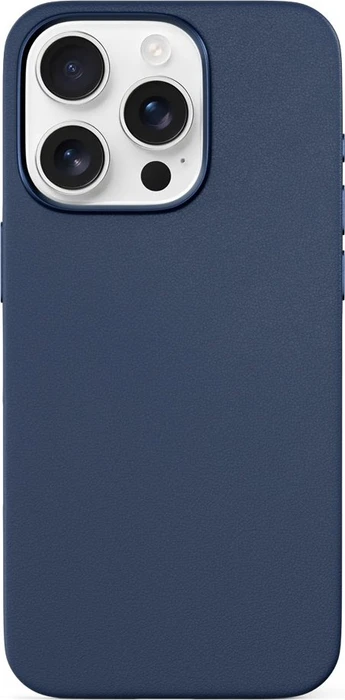 Epico Leather Pro Mag+ Case für Apple iPhone 16 Pro blau