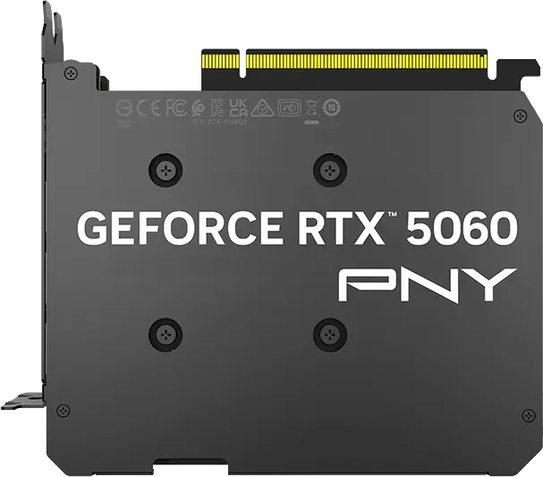 PNY GeForce RTX 5060 Single Fan, 8GB GDDR7, HDMI, 3x DP