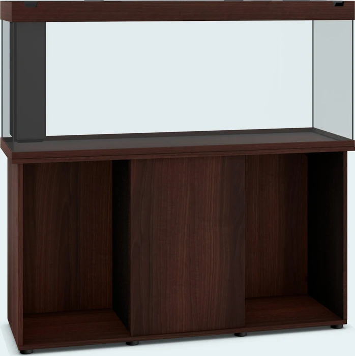 Juwel Rio 450 LED Aquarium-Set mit Unterschrank, dunkles Holz/dunkles Holz, 450l