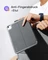 Inateck Superleicht Tastatur Hülle für iPad Air 6 11"/iPad Air 5/iPad 10/iPad Pro 11", grau, DE Vorschaubild