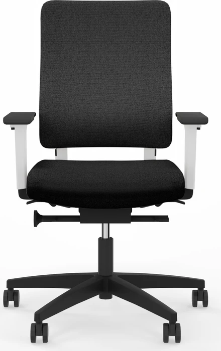 Viasit Drumback Creation Bürostuhl telegrau, Bezug schwarz