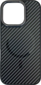 Peter Jäckel Fun MagSafe Cover Carbon für Apple iPhone 16 Pro Max schwarz