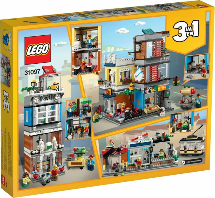 LEGO Creator 3in1 - Stadthaus mit Zoohandlung & Café