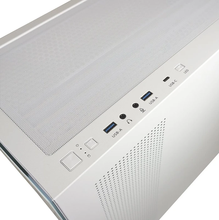 LC-Power Gaming 715W Seamless_Pale_X, weiß, Glasfenster