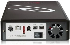 DeLOCK externes 5.25"-Gehäuse, USB 2.0/eSATA/FireWire 400/800