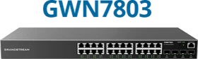 Grandstream GWN7800 Series Rackmount Gigabit Managed Switch, 24x RJ-45, 4x SFP (GWN7803)
