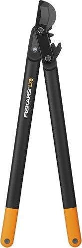 Fiskars Astschere PowerGear II L78 112590 | Bypass-Getriebe | 70cm | Ast-Ø bis 50mm | rutschfeste Griffe Image
