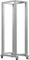 Lanberg Open Rack Series 19" Open Frame Rack 42HE, 4-Pfosten, mit Rollen, Flat Pack, tiefenverstellbar, 550-790mm, RAL 7035, 1000mm tief Vorschaubild