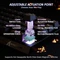 Attack Shark X68 HE Rapid Trigger Keyboard, schwarz, LEDs RGB, Outemu White Jade Magnetic, USB, US Vorschaubild