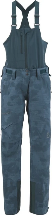 Scott Vertic 3L Skihose lang aruba green print (Damen)