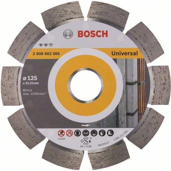 Bosch Professional Expert for Universal Diamanttrennscheibe, 125x2.2x22.23mm, 1 Stück