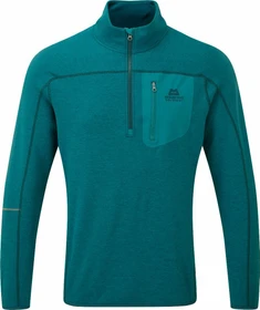 Mountain Equipment Integrity Zip-T Funktionsshirt langarm tasman blue (Herren)