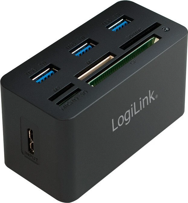 LogiLink Multi-Slot-Cardreader, USB 3.0 Micro-B [Buchse]