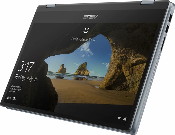 ASUS VivoBook Flip 14 TP412FA-EC347T, Galaxy Blue, Core i5-10210U, 8GB RAM, 512GB SSD, DE
