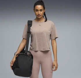 Puma Cloudspun Relaxed T-Shirt kurzarm sandstone heather (Damen)