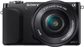 Sony Alpha NEX-3N schwarz mit Objektiv E PZ 16-50mm 3.5-5.6 OSS und E 55-210mm 4.5-6.3 OSS