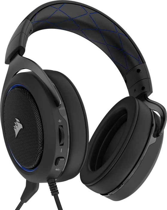 Corsair HS50 schwarz/blau