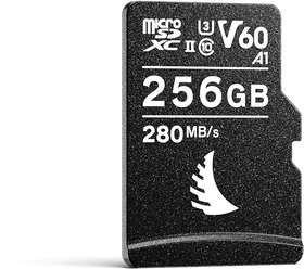 Angelbird AV PRO microSD V60 R280/W160 256GB Kit, UHS-II U3, A1, Class 10