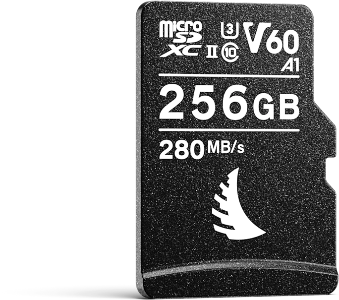 Angelbird AV PRO microSD V60 R280/W160 256GB Kit, UHS-II U3, A1, Class 10