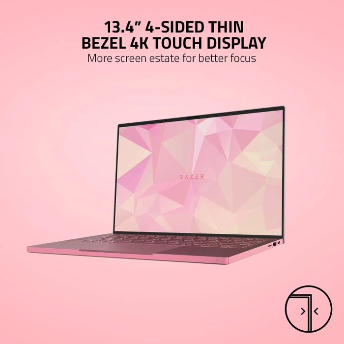 Razer Book 13 - 4K/60Hz, Quartz Pink, Core i7-1165G7, 16GB RAM, 1TB SSD, DE