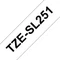 Brother TZe-SL251 Beschriftungsband, 24mm, schwarz/weiß Vorschaubild